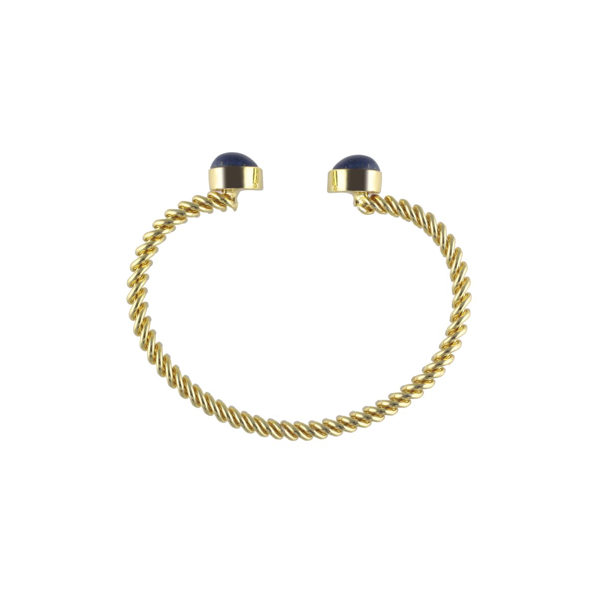 Beatrice Cuff Bracelet - Sapphire