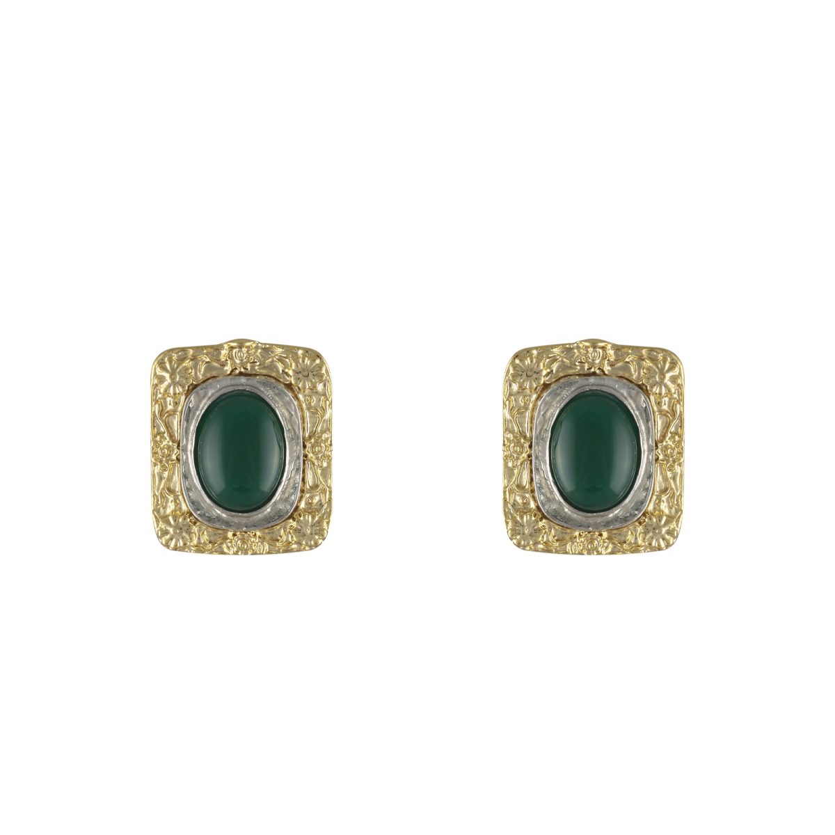 Selene Earrings - Emerald