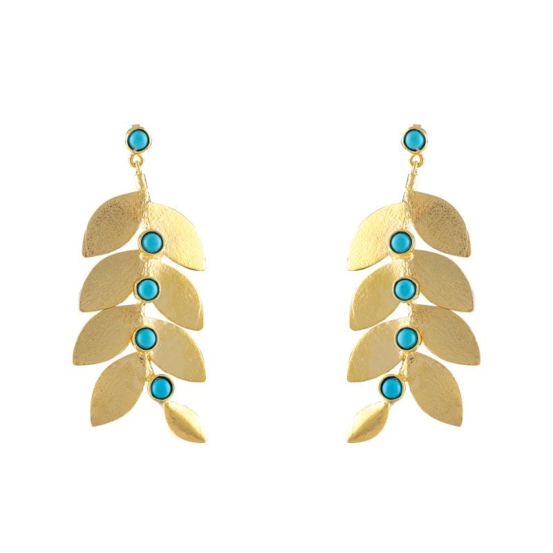 Gaia Turquoise Earrings