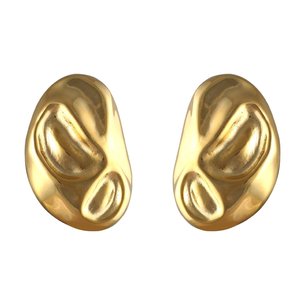 Aquila Maxi Gold Earrings