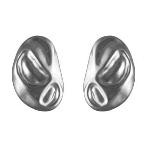 Aquila Maxi Silver Earrings