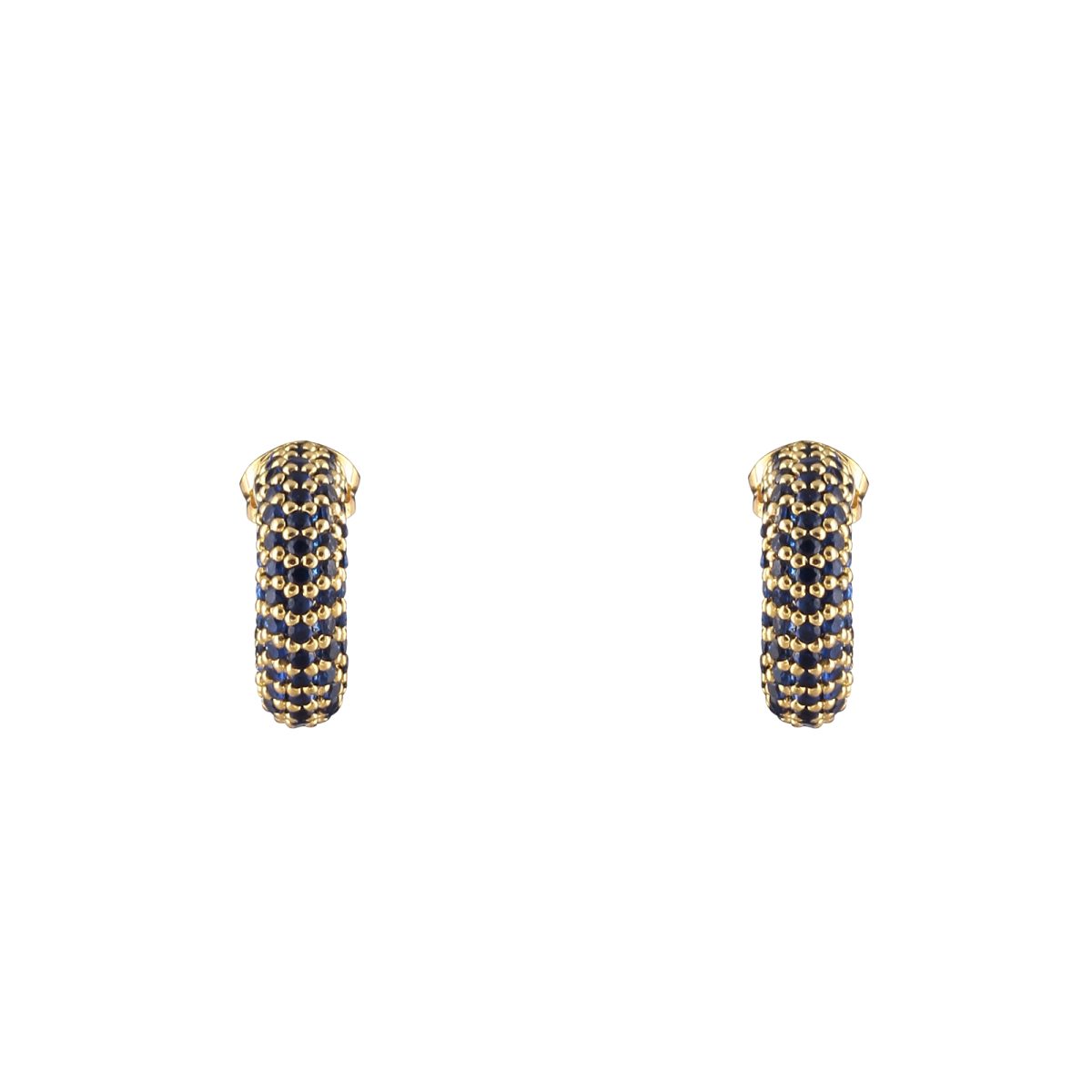 Alice Dark Blue Earrings - Görsel 2
