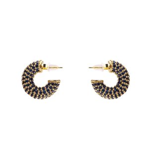 Alice Dark Blue Earrings