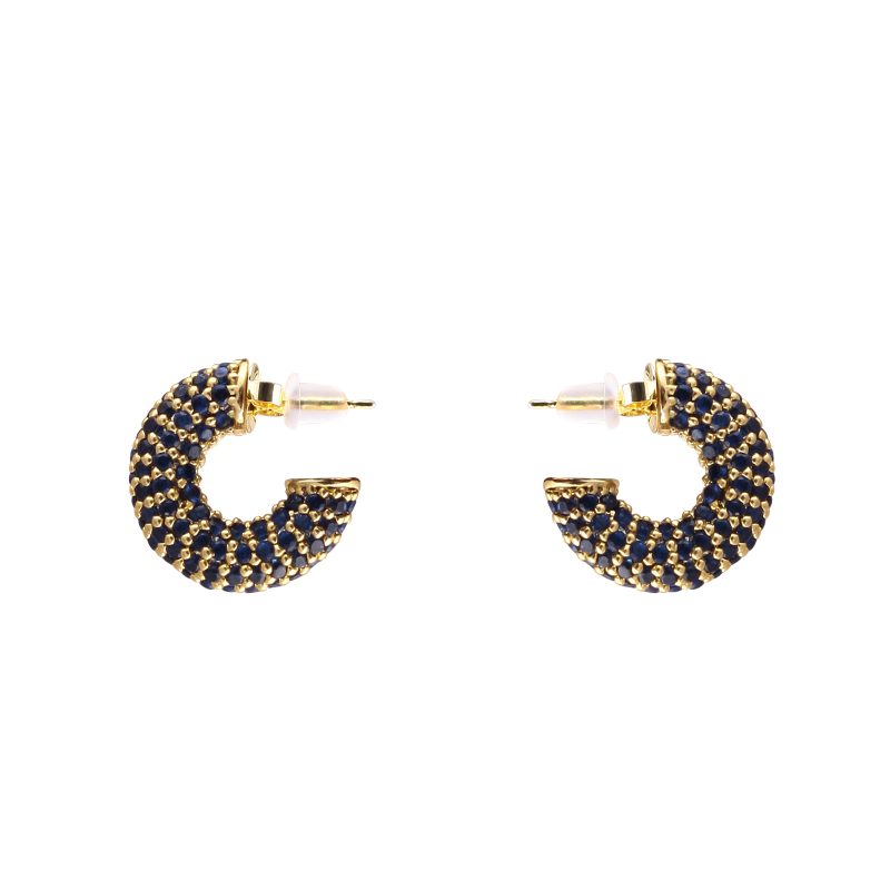 Alice Dark Blue Earrings