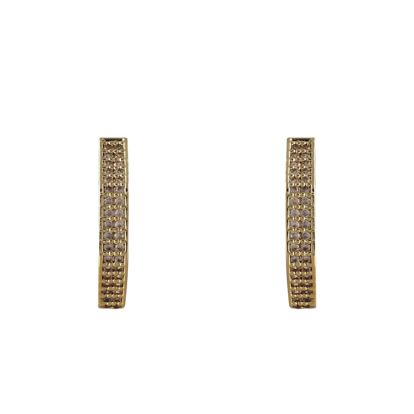Jen Gold Earrings - Görsel 2