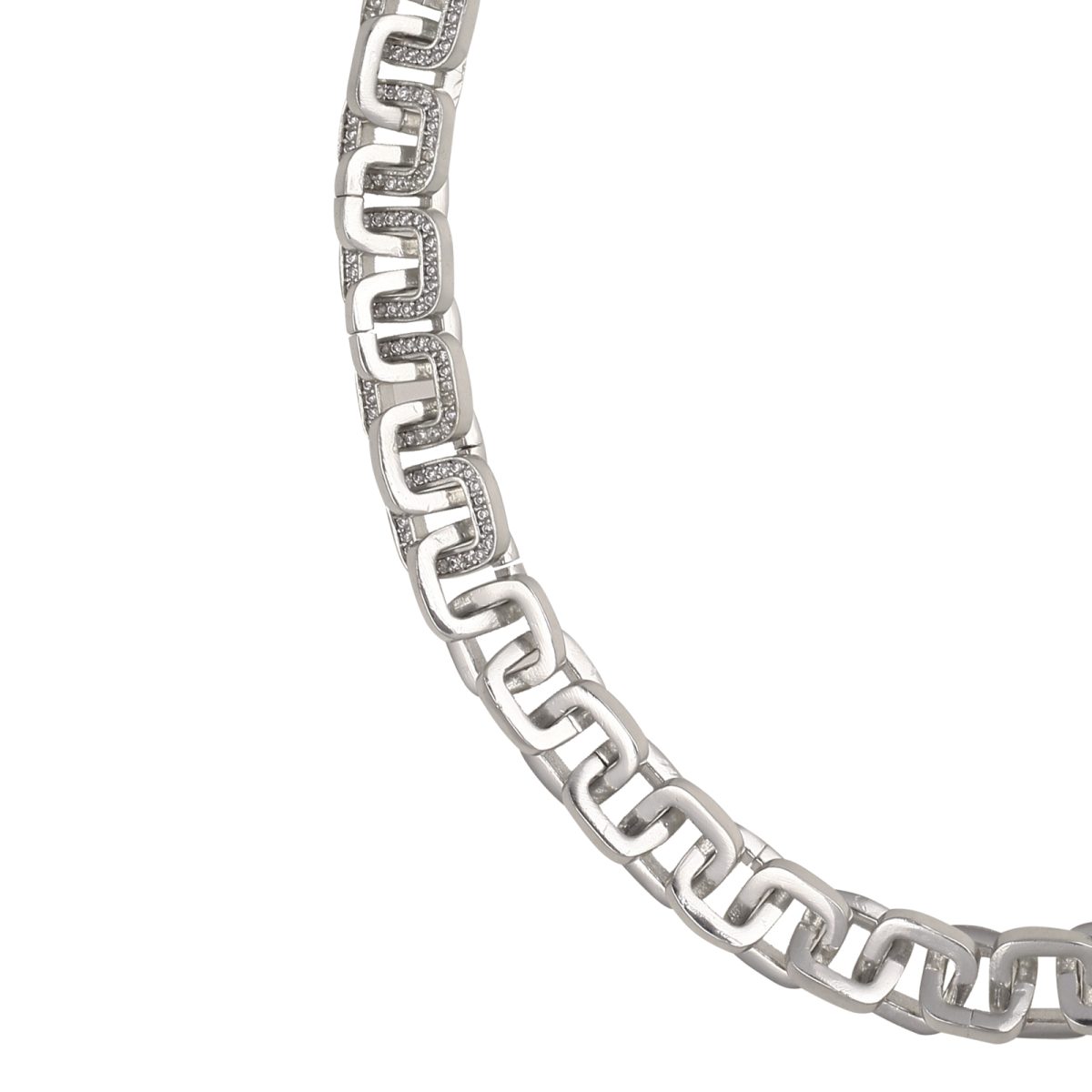 Lia Silver Necklace - Görsel 2