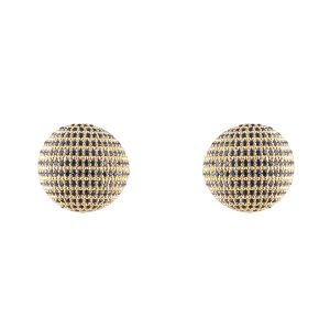 Disco Dark Blue Earrings