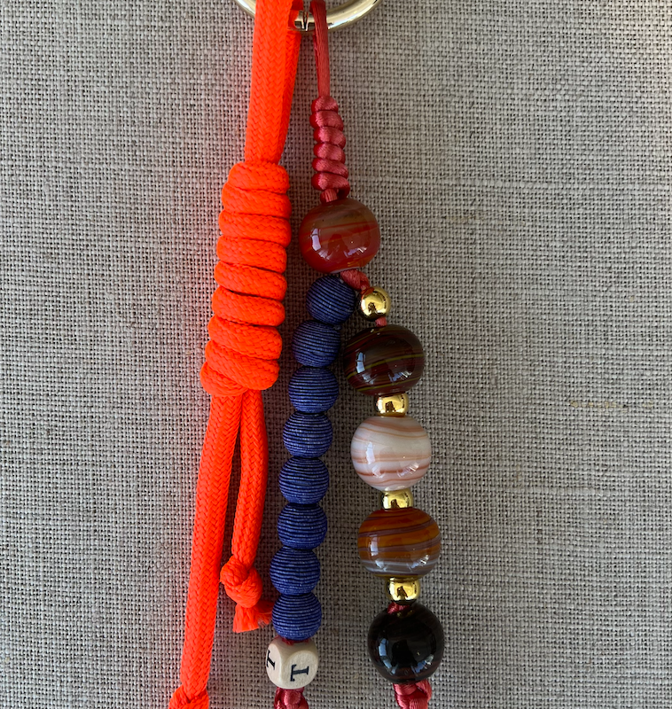 Initial Bag Charm - T