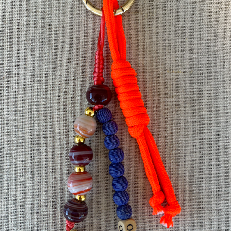 Initial Bag Charm - O