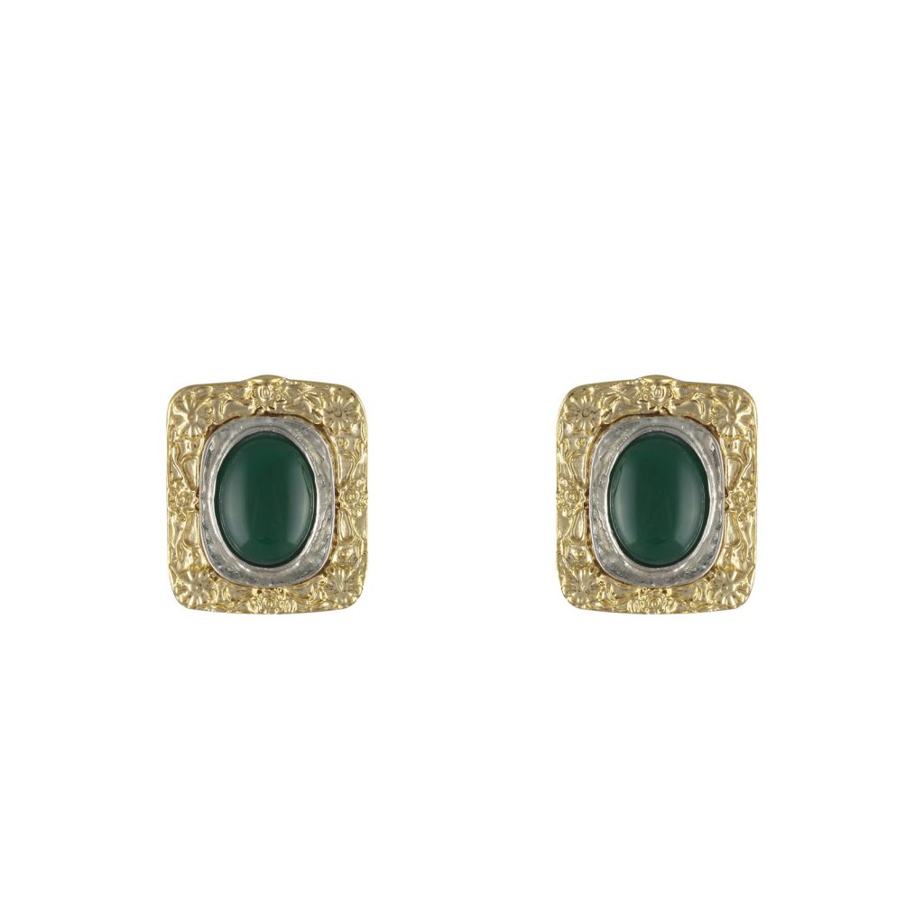 Selene Earrings- Emerald