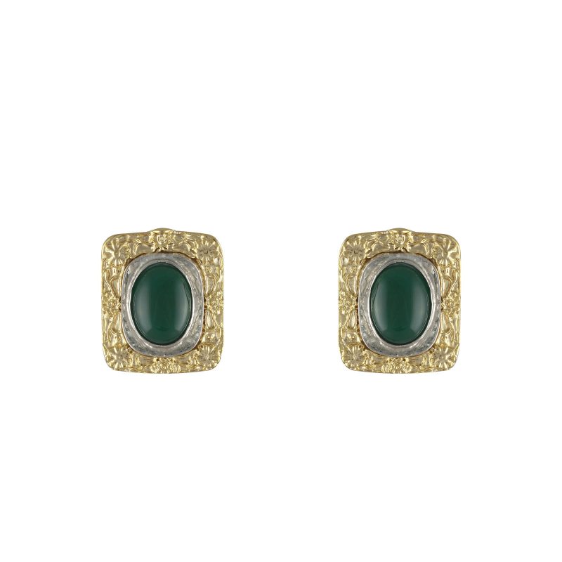 Selene Earrings- Emerald