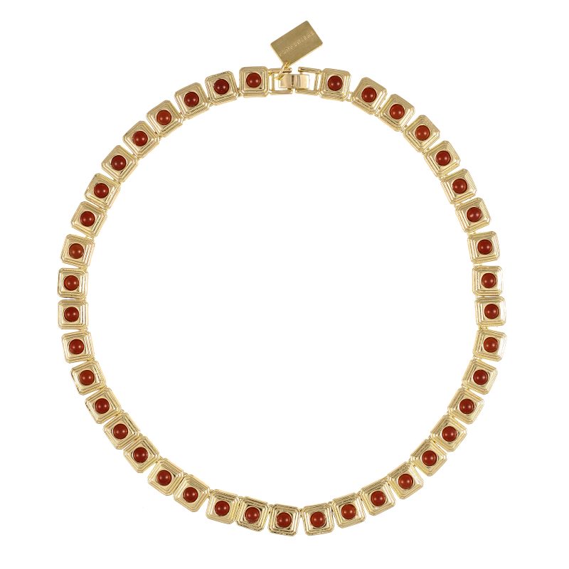 Cassandra Ruby Necklace