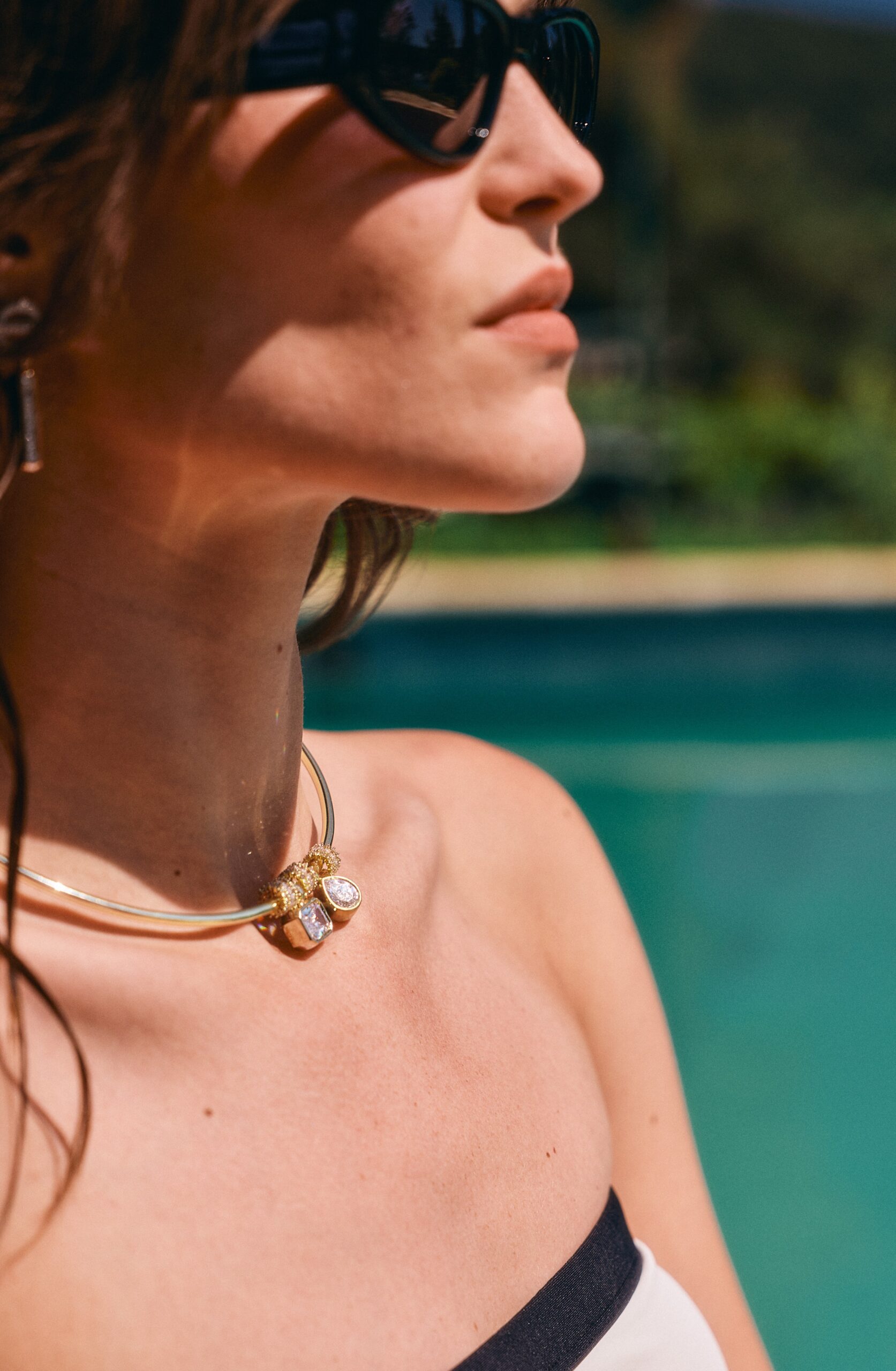Cora Choker Necklace - Görsel 3